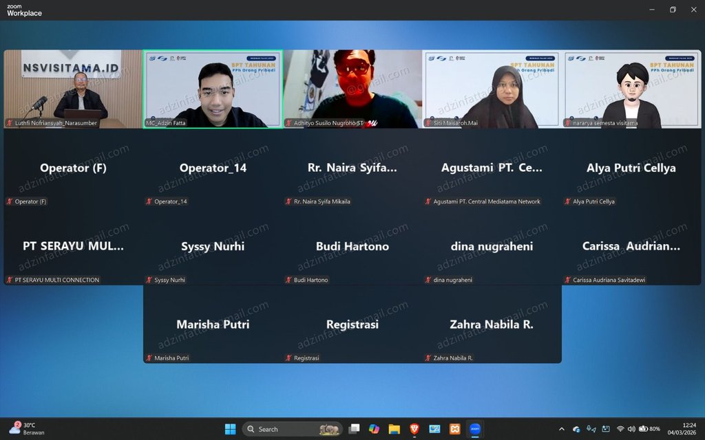 Webinar SPT Tahunan PPH Orang Pribadi